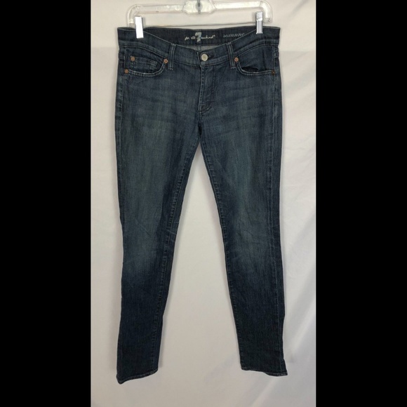 7 For All Mankind Denim - 7 FOR ALL MANKIND JEANS SZ 28 ROXANNE SKINNY